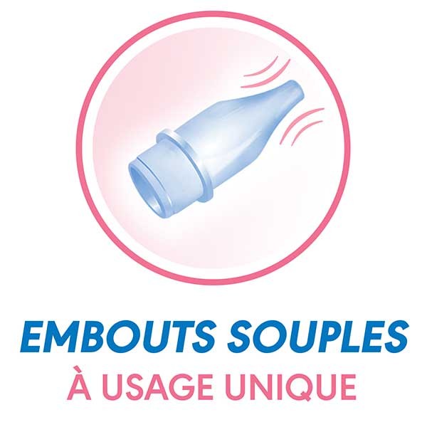 Prorhinel Embouts Jetables Souples Pour Mouche-bébé Lot de 2x20