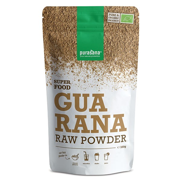 Purasana Guarana Organic Powder 100g
