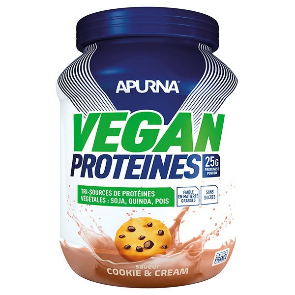 Apurna Vegan Cookie & Cream Protein 660g