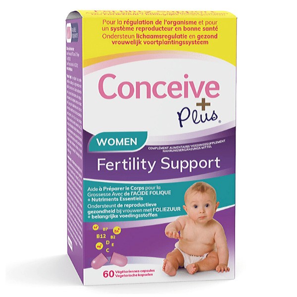 Conceive Plus Women's Fertility Support 60 Vegetarian Capsules