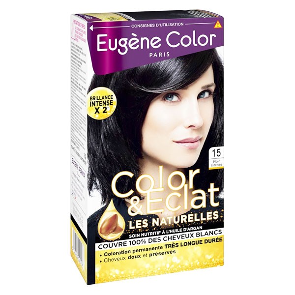 Eugène Color Les Naturelles Permanent Colouring Cream n°15 Black