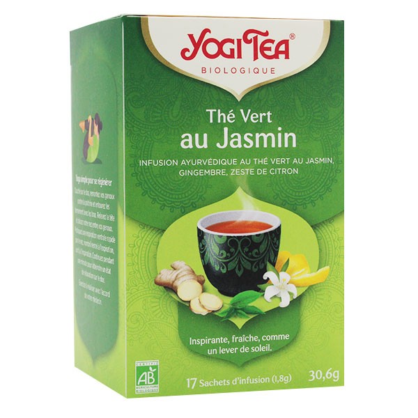 Yogi Tea Green Tea with Jasmine 17 Sachets