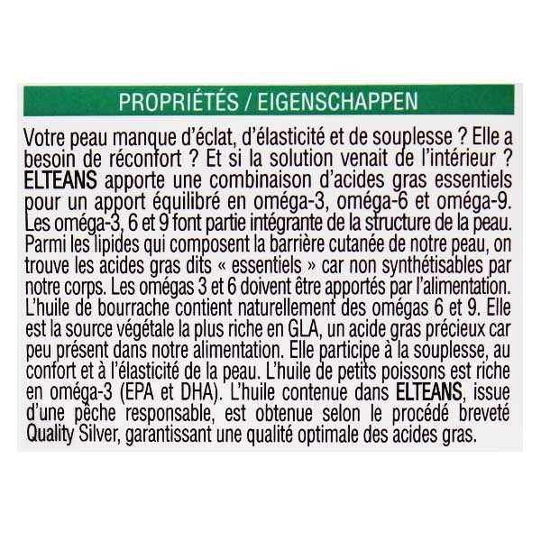 Elteans Skin Nutrition 2 x 60 Capsules