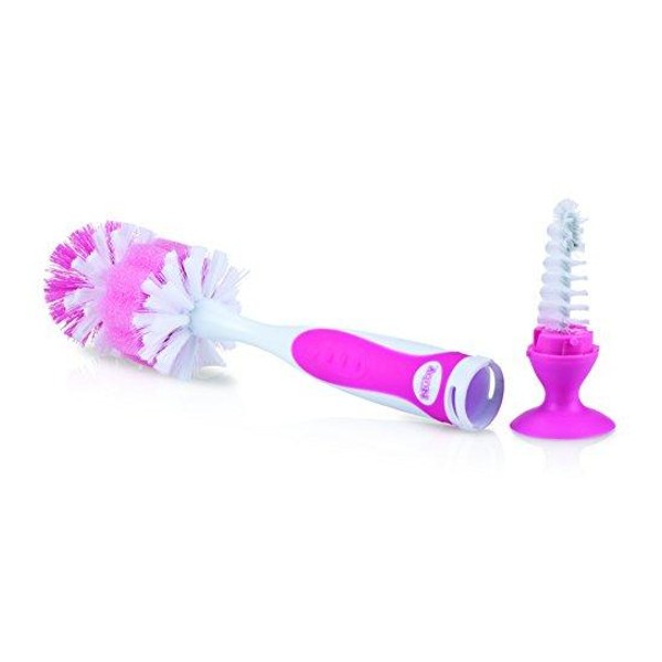 Nûby brush Base suction cup Rose