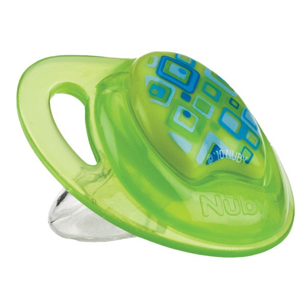 Nûby lollipop PP PRISM green orthodontic Silicone 6-18 months