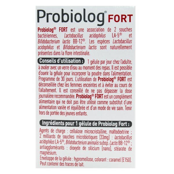 Probiolog Fort 2 x 30 capsules
