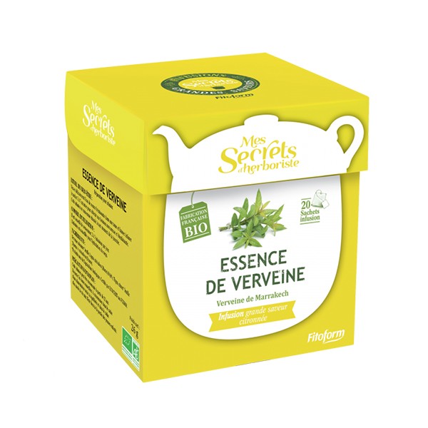 Mes Secrets d'Herboriste Bio Infusion Verbena Essence 20 teabags