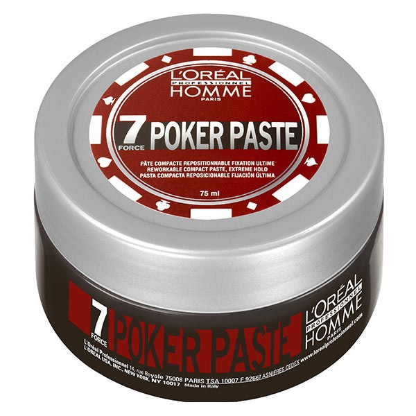 L'Oréal Professionnel Homme Poker Paste Hair Styling Paste 75ml