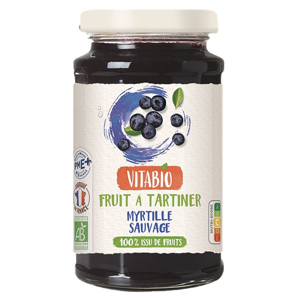 Vitabio Organic Wild Blueberry Spread 290g