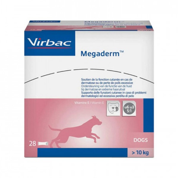 Virbac Megaderm Dog 10kg 28 bags Sanareva
