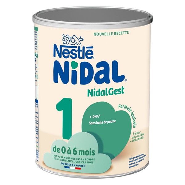 Nidal Plus 1st Age Powder Milk Thickened Formula 0-6m 800g
