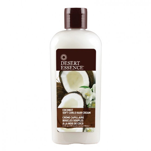 Desert Essence cream hair curls soft coconut 190ml