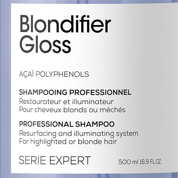 L'Oréal Serie Expert Blondifier Gloss Shampoo 500ml