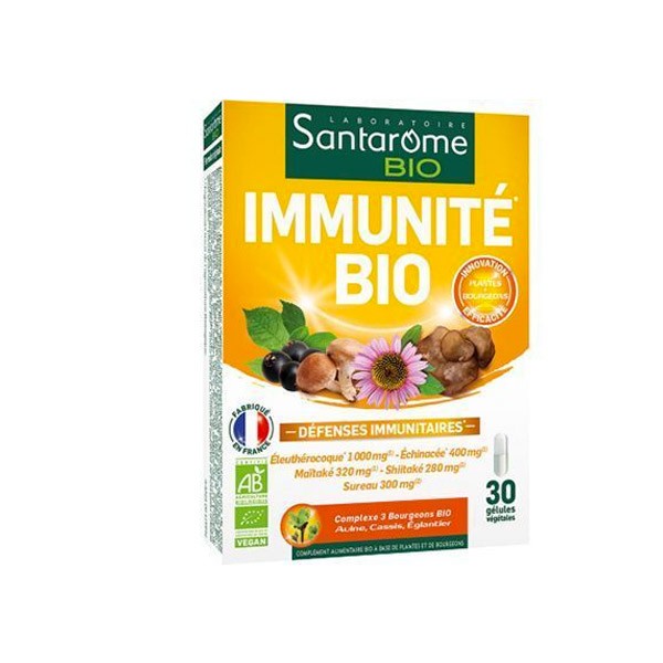 Santarome Organic Immunity 30 Capsules
