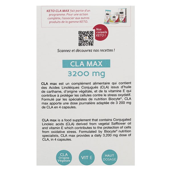 Biocyte CLA Max 60 capsules