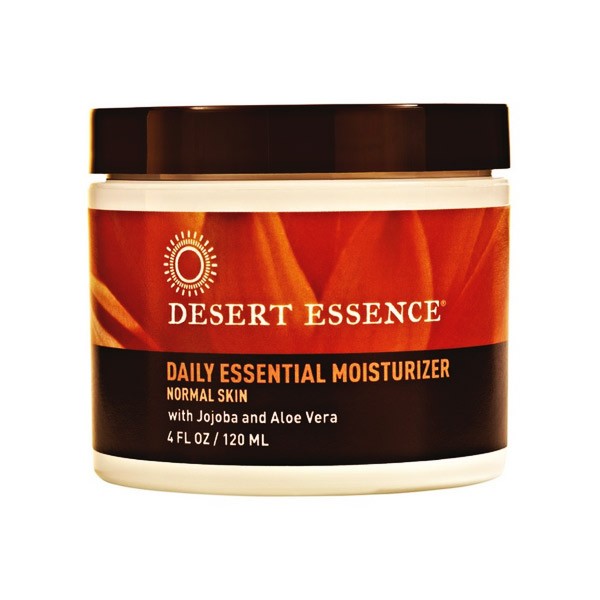 Desert Essence Moisturizing Cream Jojoba Aloe Vera Normal Skin 120ml