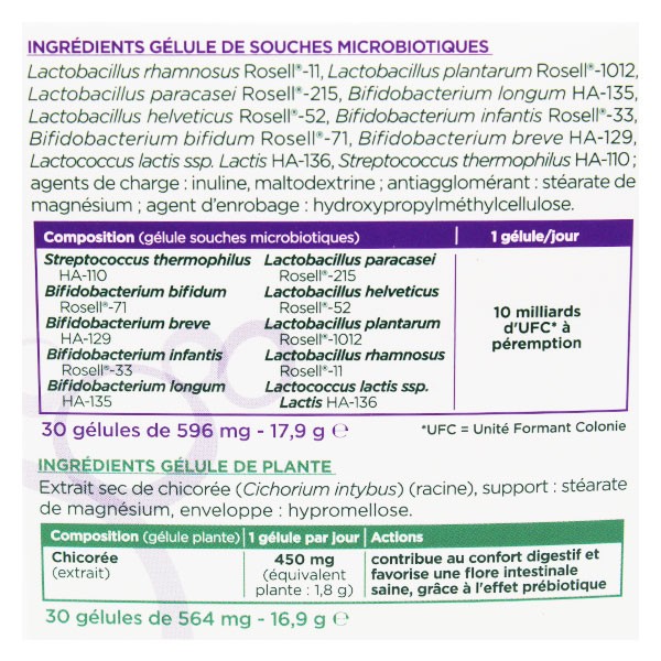 Lehning Food Supplement Biaflore Duo Protect 60 capsules