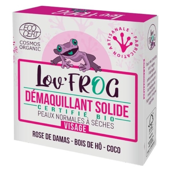Lov'FROG Organic Face Make-up Remover for Normal to Dry Skin 50g