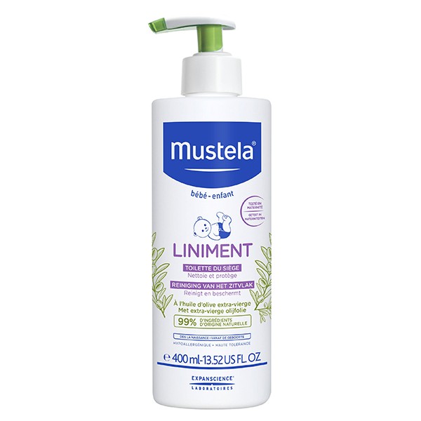 Mustela Liniment Pump Bottle 400ml Sanareva