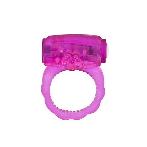 Glamy Pink Vibrating Penis Ring