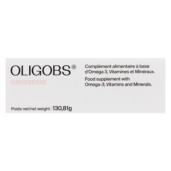 Oligobs pregnancy - Omega 3 - iron - Magnesium - 90 tablets + 90 capsules