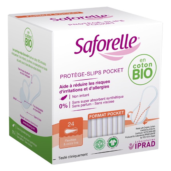  Saforelle Cotton Super Protection Pads with Applicator x 14