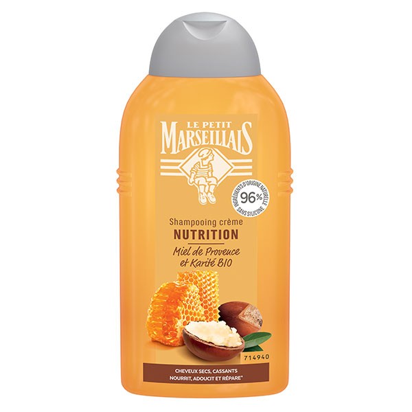 Le Petit Marseillais Organic Honey of Provence and Shea Butter Nutrition Shampoo 250ml