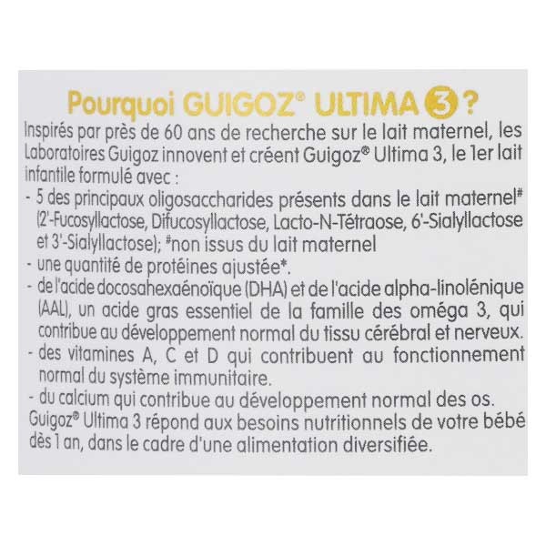 Guigoz Ultima 3rd Age 800g