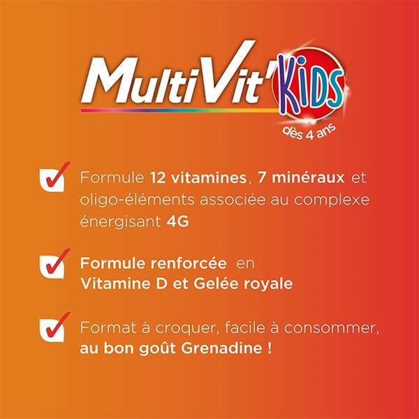 Forté Pharma Multivit 4G Defensas 30 comprimidos