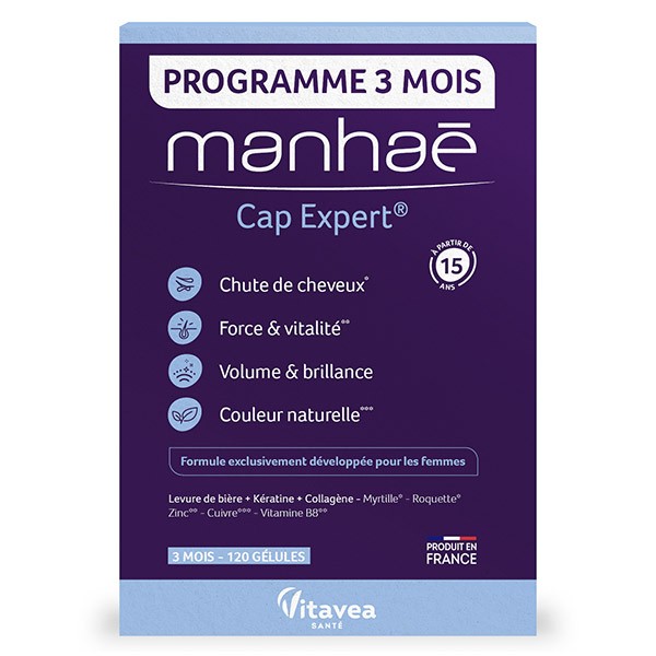 Nutrisanté Manhaé Cap Expert 120 Capsules