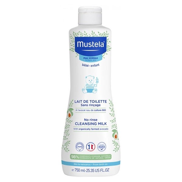 Mustela Cleansing Lotion for Normal Skin Without Rinsing 750ml
