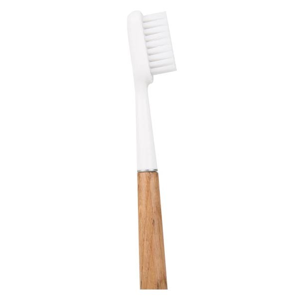 Caliquo Toothbrush Replaceable Heads Medium Oak Wood