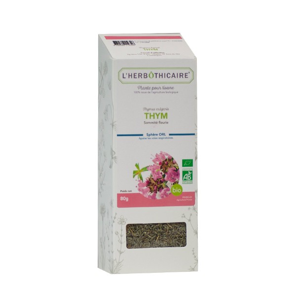 L' Herbothicaire Organic Thyme Herbal Tea 60g
