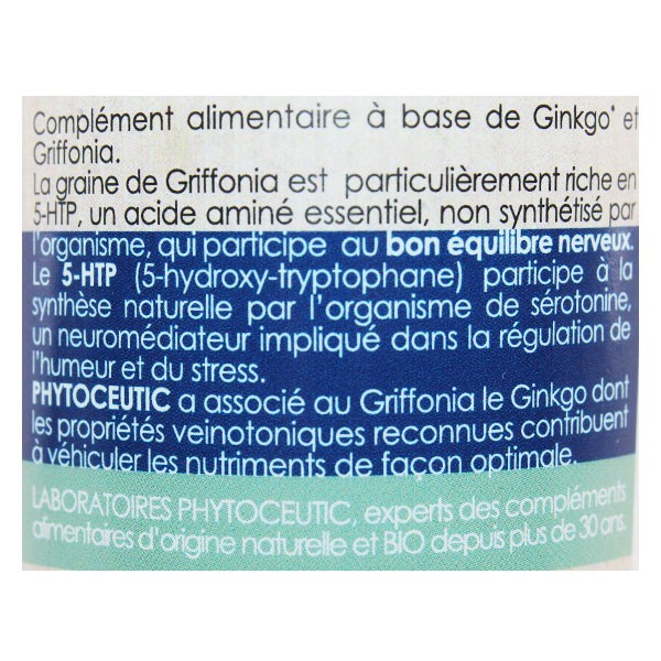 Phytoceutic Ginkgo & Griffonia 60 capsules