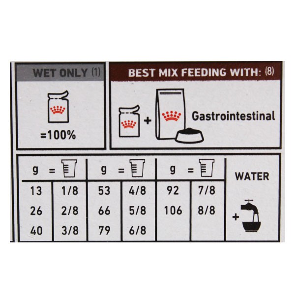 Royal Canin Veterinary Diet Cat Gastro Intestinal 12 Sachets Low