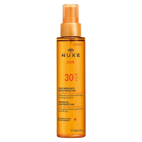 Nuxe Sun Bronzing Oil SPF30 Face & Body 150ml