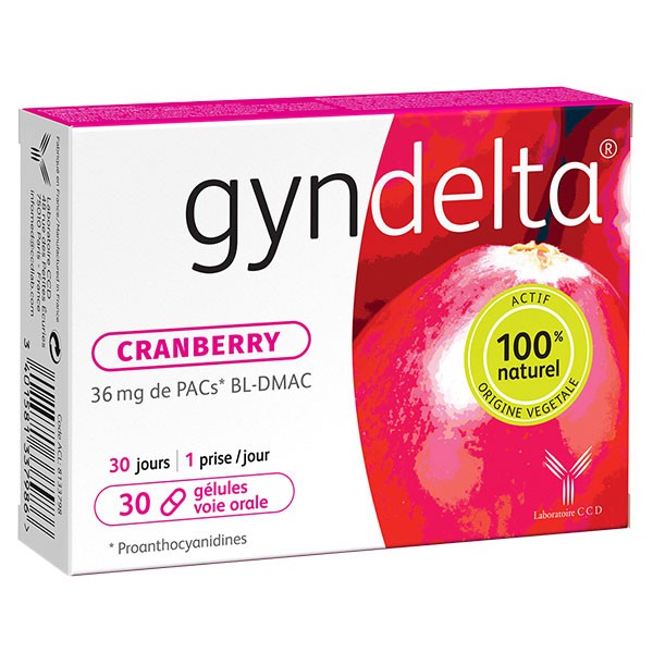 Gyndelta comfort urinary 30 capsules