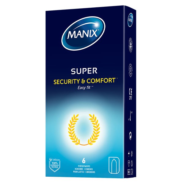 Manix Super security and comfort 6 condoms