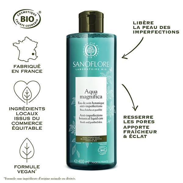 Sanoflore Aqua Magnifica Botanical Skin Perfecting Essence 400ml Low Prices 