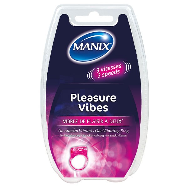 Manix Pleasure Vibes Vibrating Ring Intense Stimulation