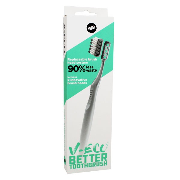 Better Toothbrush V-Eco Starter Set Grey