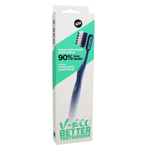 Better Toothbrush V-Eco Starter Set Blue