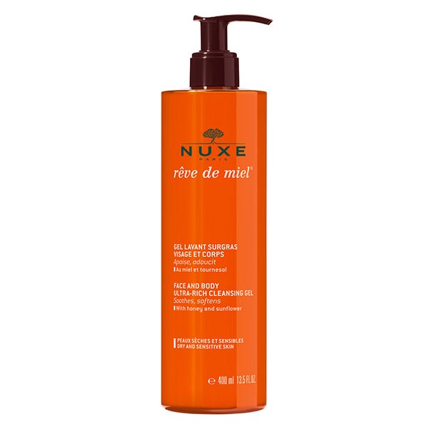 Nuxe Reve de Miel Ultra Nourishing Face and Body Wash 400ml