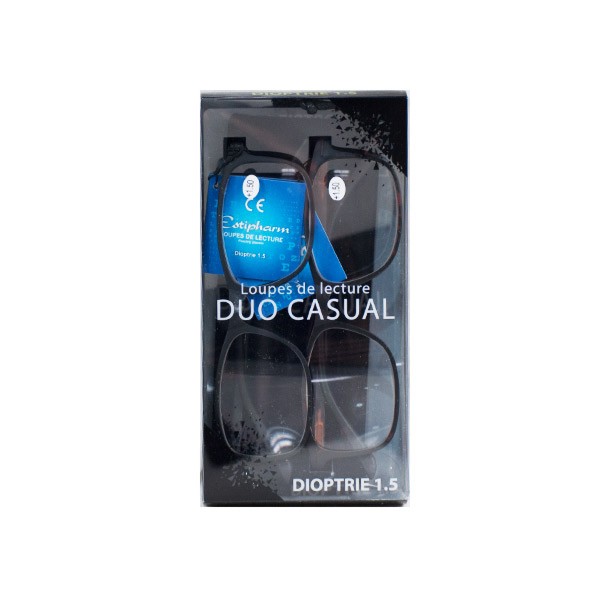 Estipharm Reading Glasses Duo Casual Dioptrie 1.5