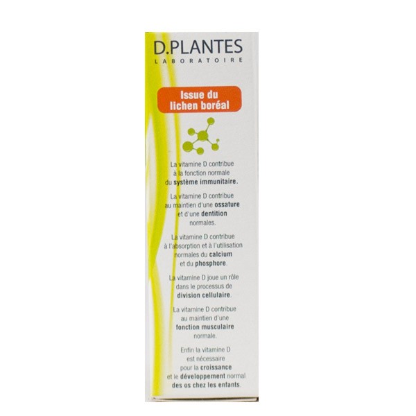 D-Plantes Vitamin D3 Vegetal 400UI 20ml