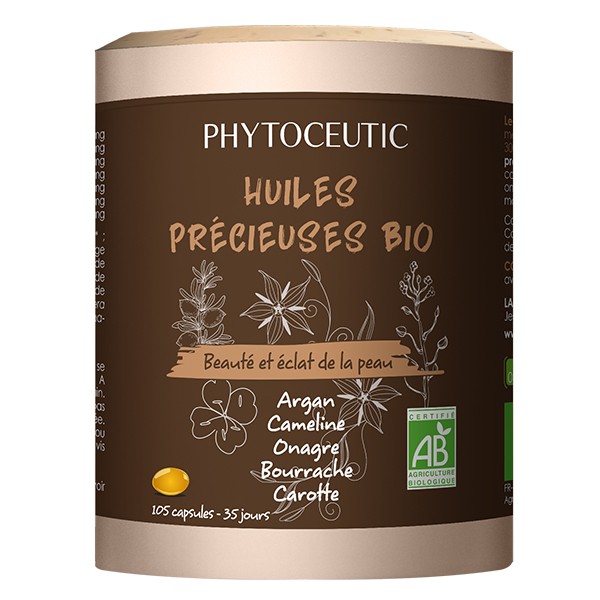 Phytoceutic Organic Precious Oils 90 Capsules