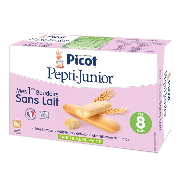 Picot Pepti Junior Lactose Free Vanilla Boudoirs 8m 150g L Sanareva