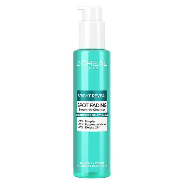 L Oreal Paris Bright Reveal Anti Blemish Cleanser Serum 150ml French Parapharmacy