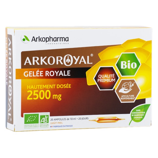 Arkoroyal Gelee Royale 1000mg Bio Ampoule 10ml 20