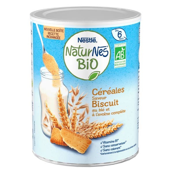 NESTLÉ Baby Cereals 5 Céréales Bébé 6+ Mois 250g